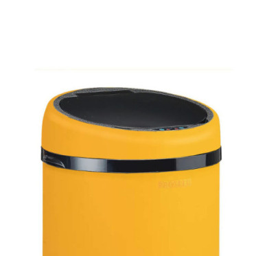 Couvercle automatique pour poubelle 45L Jaune Pamplemousse
