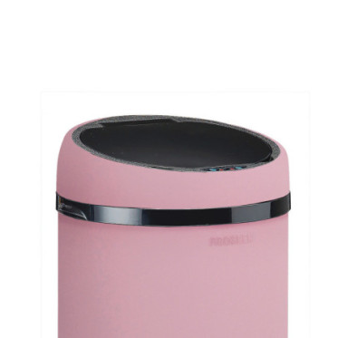 Couvercle automatique pour poubelle 45L Rose Dragée