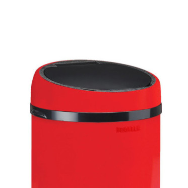 Couvercle manuel pour poubelle 45L Rouge Groseille