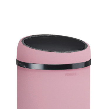 Couvercle manuel pour poubelle 45L Rose Dragée