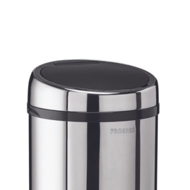 Couvercle manuel pour poubelle 45L Inox