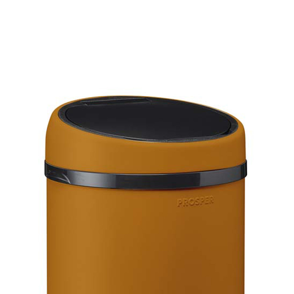 Couvercle manuel pour poubelle 45L Caramel