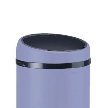 Couvercle manuel pour poubelle 45L Bleu Lavande