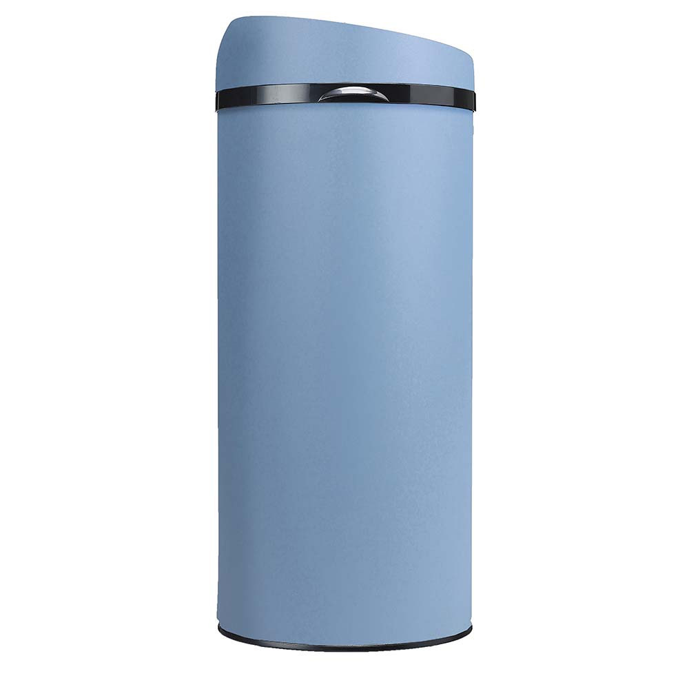 Poubelle cuisine à ouverture manuelle 45L Bleu Céleste Poubelle cuisine à ouverture manuelle 45L Bleu Céleste