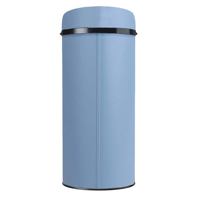 Poubelle cuisine à ouverture manuelle 45L Bleu Céleste Poubelle cuisine à ouverture manuelle 45L Bleu Céleste