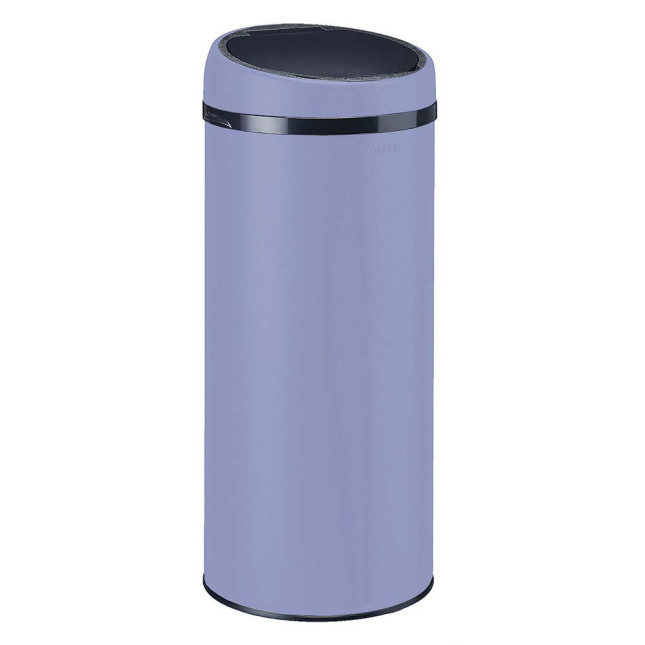 Poubelle cuisine à ouverture manuelle 45L Bleu Lavande