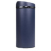 Poubelle cuisine à ouverture manuelle 45L Bleu Minéral