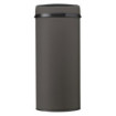 Poubelle cuisine à ouverture manuelle 45L Gris Ardoise Poubelle cuisine à ouverture manuelle 45L Gris Ardoise