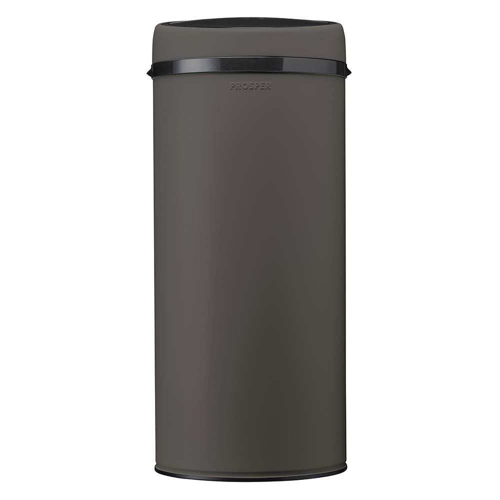 Poubelle cuisine à ouverture manuelle 45L Gris Ardoise Poubelle cuisine à ouverture manuelle 45L Gris Ardoise