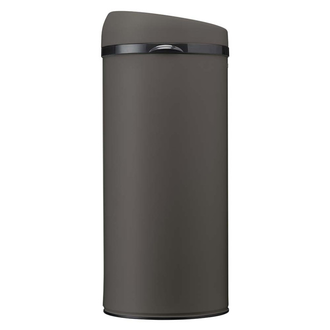 Poubelle cuisine à ouverture manuelle 45L Gris Ardoise Poubelle cuisine à ouverture manuelle 45L Gris Ardoise
