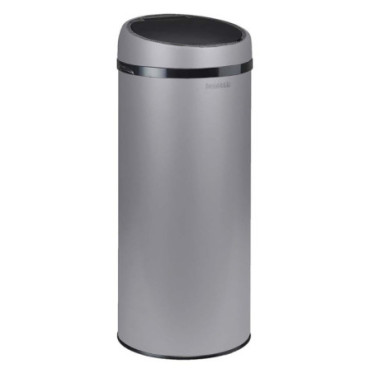 Poubelle cuisine à ouverture manuelle 45L Gris Galet
