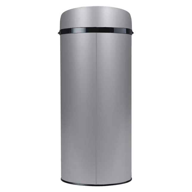 Poubelle cuisine à ouverture manuelle 45L Gris Galet
