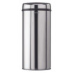 Poubelle cuisine à ouverture manuelle 45L Inox Poubelle cuisine à ouverture manuelle 45L Inox