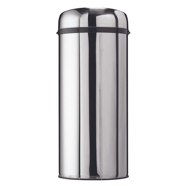 Poubelle cuisine à ouverture manuelle 45L Inox Poubelle cuisine à ouverture manuelle 45L Inox