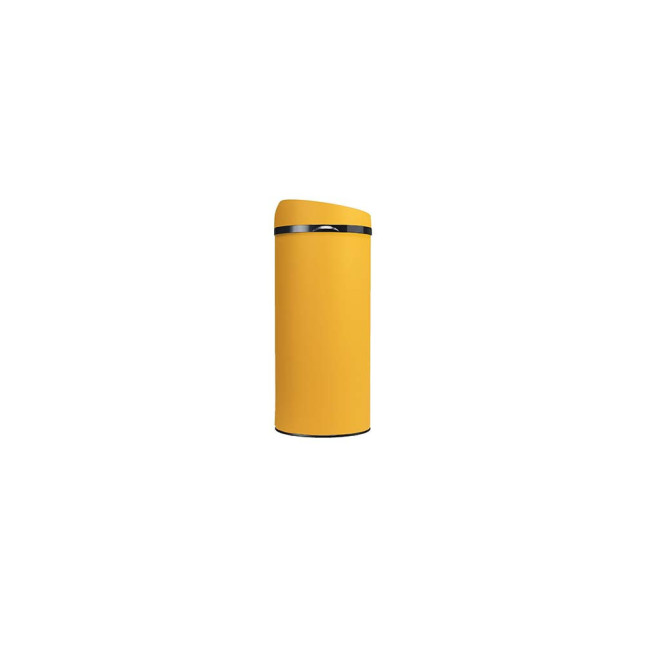 Poubelle cuisine à ouverture manuelle 45L Jaune Pamplemousse