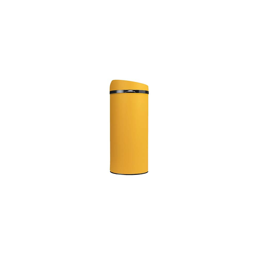 Poubelle cuisine à ouverture manuelle 45L Jaune Pamplemousse