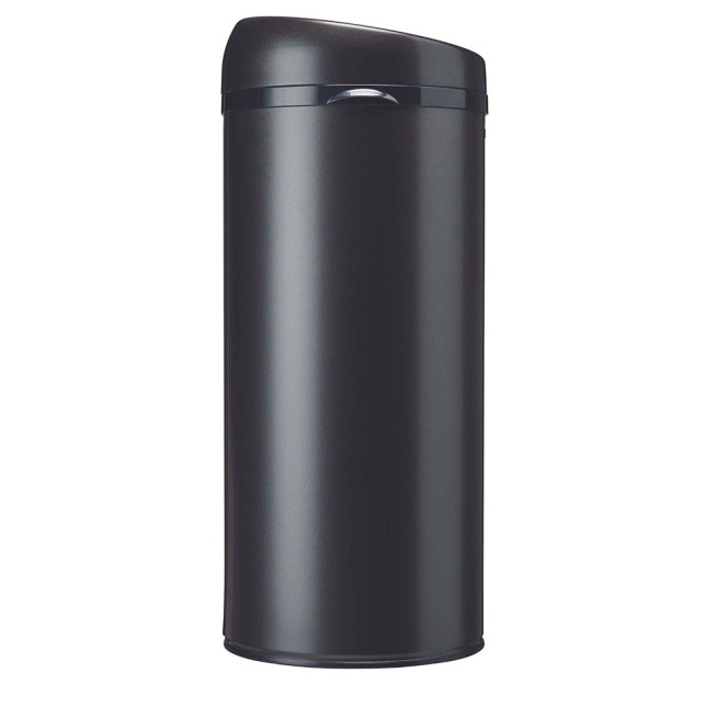 Poubelle cuisine à ouverture manuelle 45L Noir Basalte Poubelle cuisine à ouverture manuelle 45L Noir Basalte