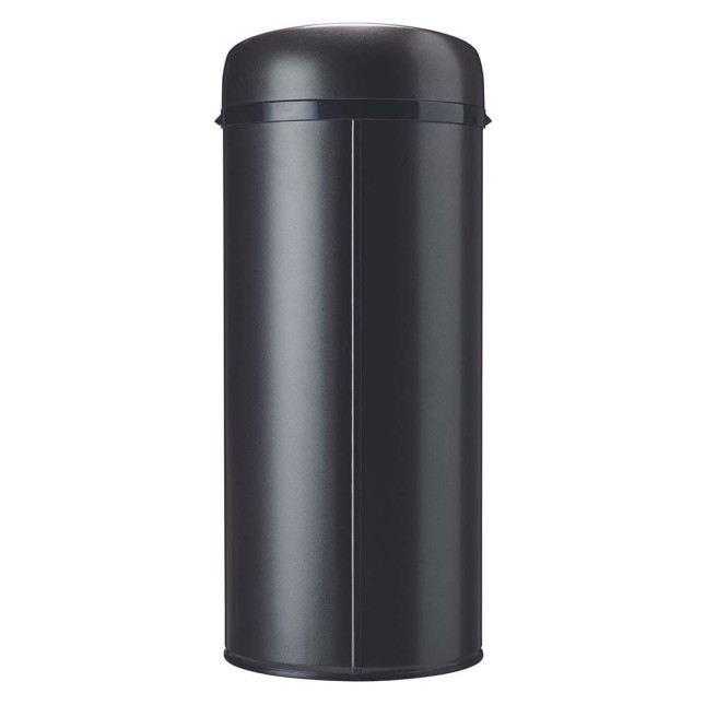 Poubelle cuisine à ouverture manuelle 45L Noir Basalte Poubelle cuisine à ouverture manuelle 45L Noir Basalte