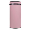 Poubelle cuisine à ouverture manuelle 45L Rose Dragée Poubelle cuisine à ouverture manuelle 45L Rose Dragée