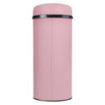 Poubelle cuisine à ouverture manuelle 45L Rose Dragée Poubelle cuisine à ouverture manuelle 45L Rose Dragée