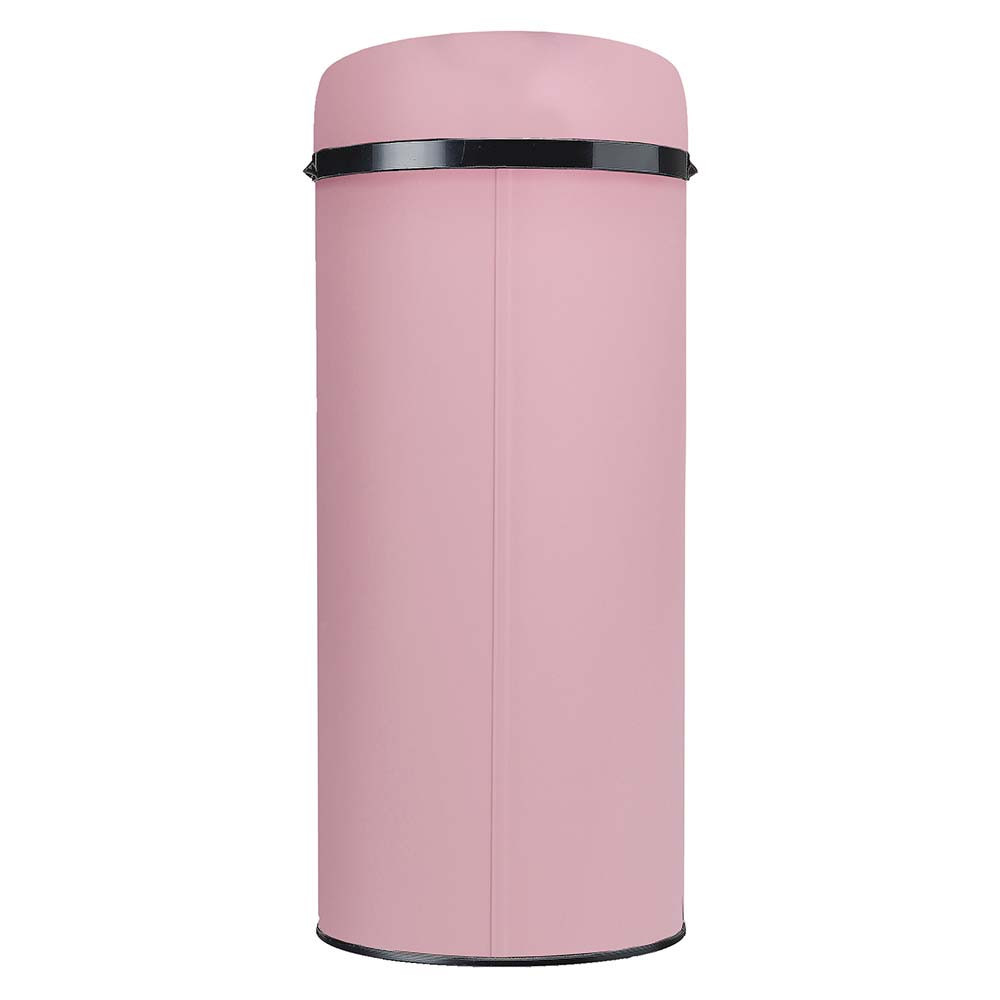 Poubelle cuisine à ouverture manuelle 45L Rose Dragée Poubelle cuisine à ouverture manuelle 45L Rose Dragée