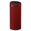 Poubelle cuisine à ouverture manuelle 45L Rouge Cerise Poubelle cuisine à ouverture manuelle 45L Rouge Cerise