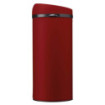 Poubelle cuisine à ouverture manuelle 45L Rouge Cerise Poubelle cuisine à ouverture manuelle 45L Rouge Cerise