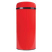 Poubelle cuisine à ouverture manuelle 45L Rouge Groseille Poubelle cuisine à ouverture manuelle 45L Rouge Groseille
