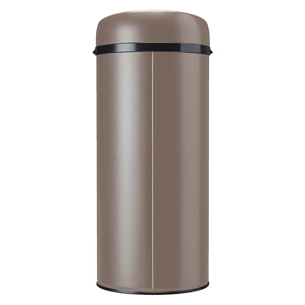 Poubelle cuisine à ouverture manuelle 45L Taupe