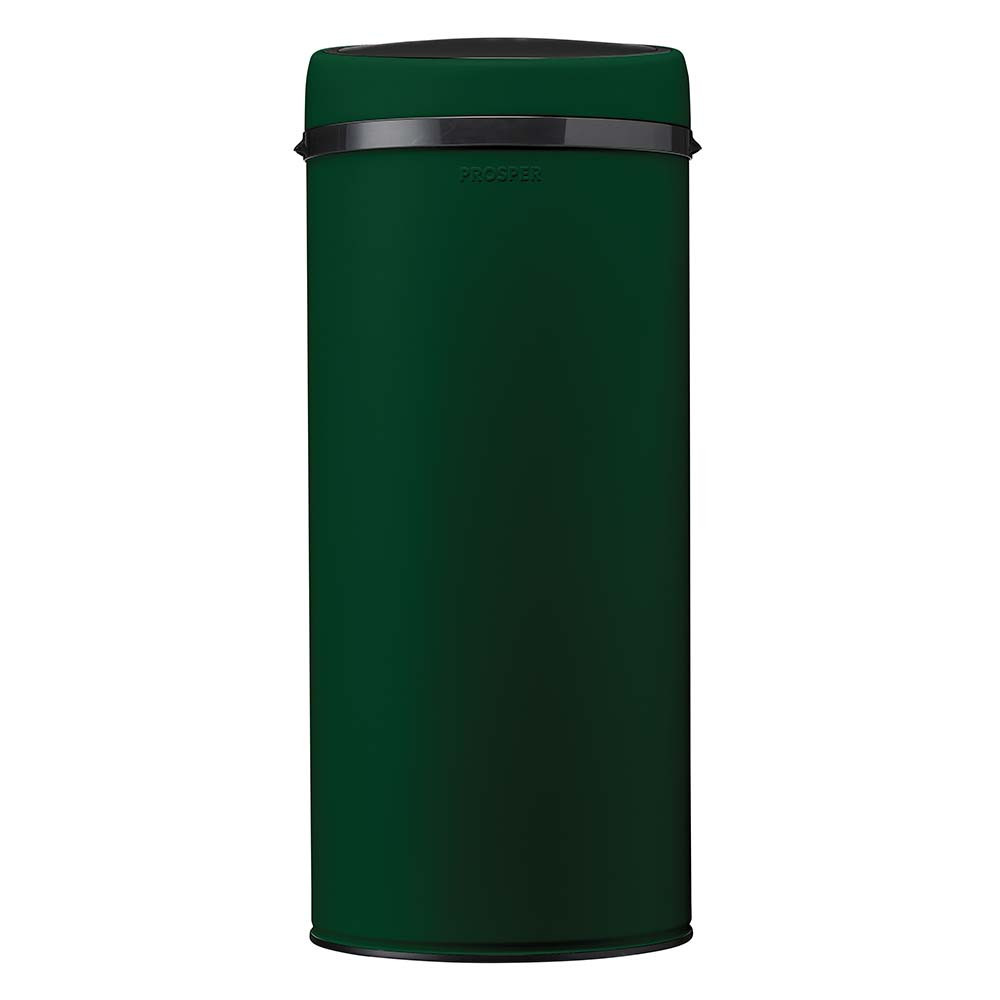 Poubelle cuisine à ouverture manuelle 45L Vert Sapin
