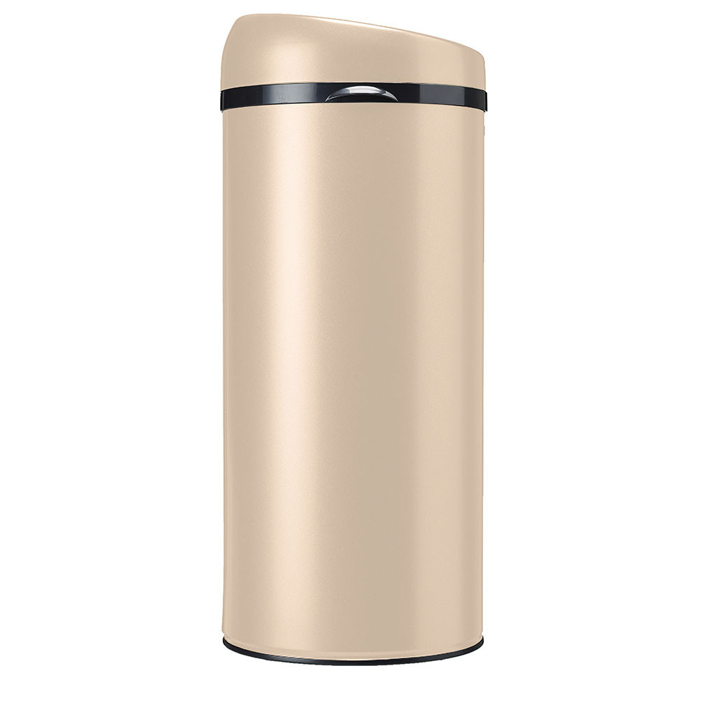 Poubelle cuisine à ouverture manuelle 45L Beige Astral Poubelle cuisine à ouverture manuelle 45L Beige Astral