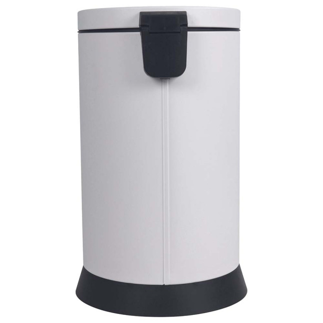 Poubelle cuisine à pédale 20L Blanc Coton Poubelle cuisine à pédale 20L Blanc Coton