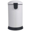 Poubelle cuisine à pédale 20L Blanc Coton Poubelle cuisine à pédale 20L Blanc Coton