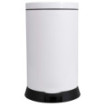 Poubelle cuisine à pédale 20L Blanc Éclat Poubelle cuisine à pédale 20L Blanc Éclat