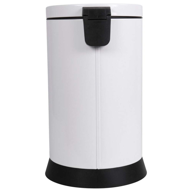 Poubelle cuisine à pédale 20L Blanc Éclat Poubelle cuisine à pédale 20L Blanc Éclat