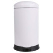 Poubelle cuisine à pédale 20L Blanc Éclat Poubelle cuisine à pédale 20L Blanc Éclat