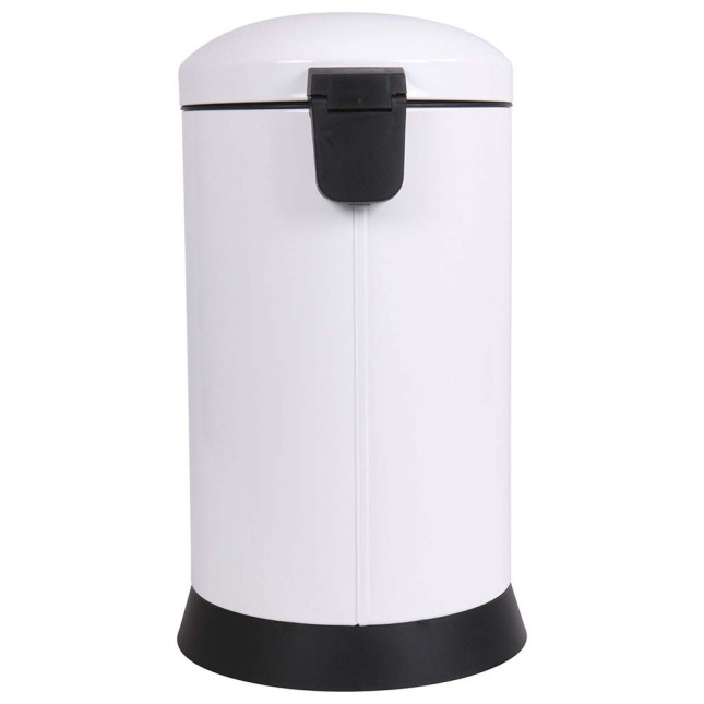 Poubelle cuisine à pédale 20L Blanc Éclat Poubelle cuisine à pédale 20L Blanc Éclat
