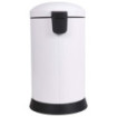 Poubelle cuisine à pédale 20L Blanc Éclat Poubelle cuisine à pédale 20L Blanc Éclat
