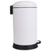 Poubelle cuisine à pédale 20L Blanc Éclat Poubelle cuisine à pédale 20L Blanc Éclat