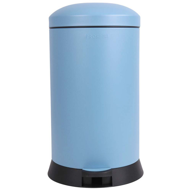 Poubelle cuisine à pédale 20L Bleu Céleste Poubelle cuisine à pédale 20L Bleu Céleste