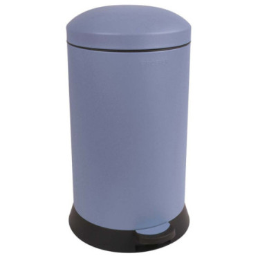 Poubelle cuisine à pédale 20L Bleu Lavande