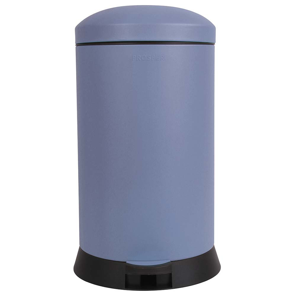 Poubelle cuisine à pédale 20L Bleu Lavande Poubelle cuisine à pédale 20L Bleu Lavande