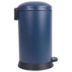 Poubelle cuisine à pédale 20L Bleu Minéral