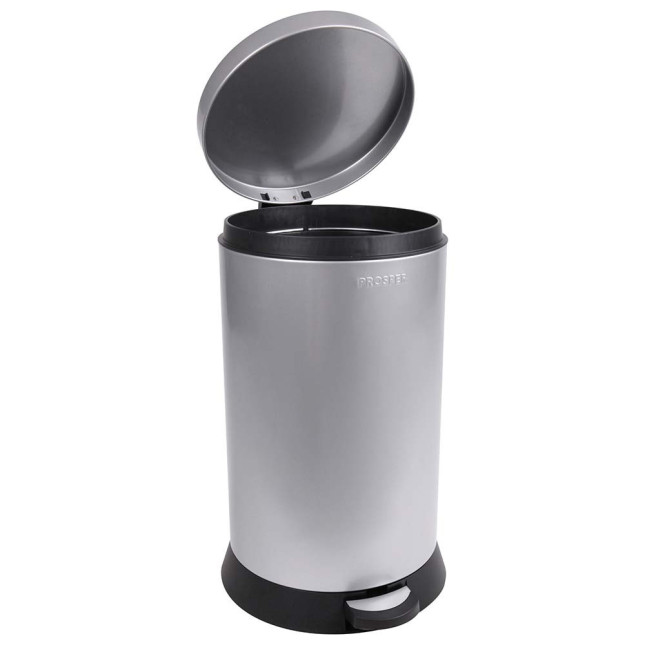 Poubelle cuisine à pédale 20L Gris Galet