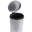 Poubelle cuisine à pédale 20L Gris Galet