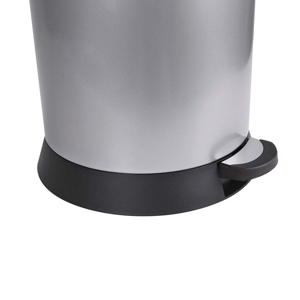 Poubelle cuisine à pédale 20L Gris Galet