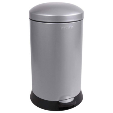 Poubelle cuisine à pédale 20L Gris Galet