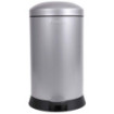 Poubelle cuisine à pédale 20L Gris Galet Poubelle cuisine à pédale 20L Gris Galet