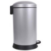 Poubelle cuisine à pédale 20L Gris Galet