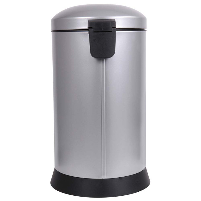 Poubelle cuisine à pédale 20L Gris Galet